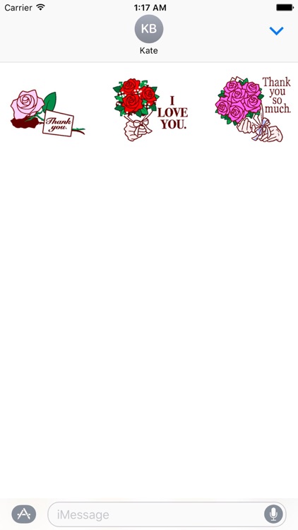 Love You And Thank You Sticker