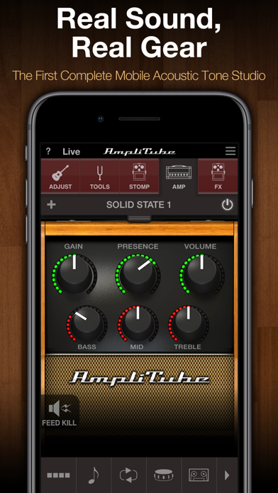 AmpliTube Acoustic Screenshot