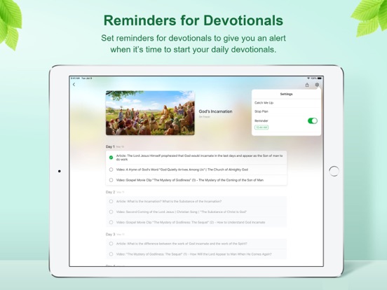 Morning Dew - Devotionals iPad screenshot 4 - Reference app