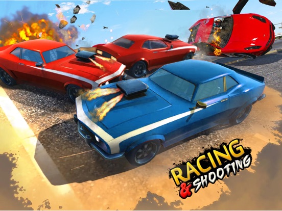 Screenshot #4 pour Racing & Shooting - Car Games