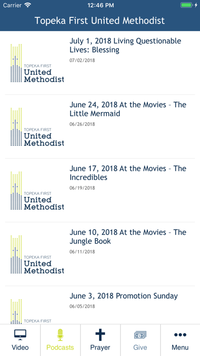 Topeka First United Methodist screenshot 2