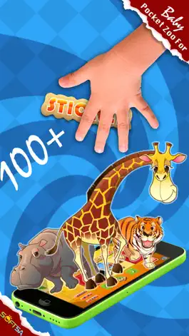 Game screenshot Zoo Sticker:Preschool Learning apk