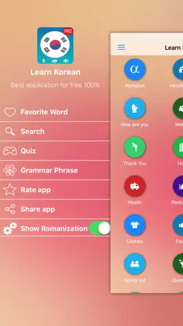 Game screenshot Learn Korean Quick Pro mod apk