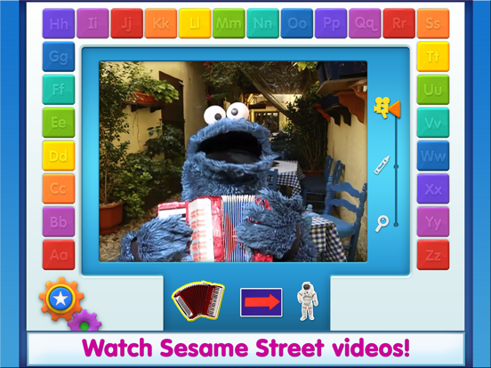 Elmo Loves ABCs Lite iPad app afbeelding 3