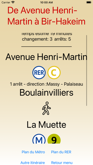 Métro RER de Paris Screenshot