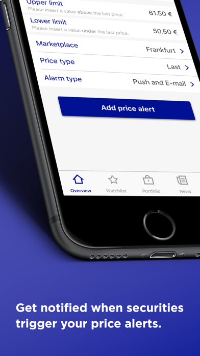 Börse Frankfurt Screenshot
