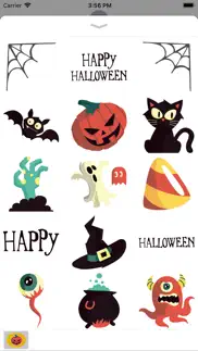 super halloween stickers iphone screenshot 2