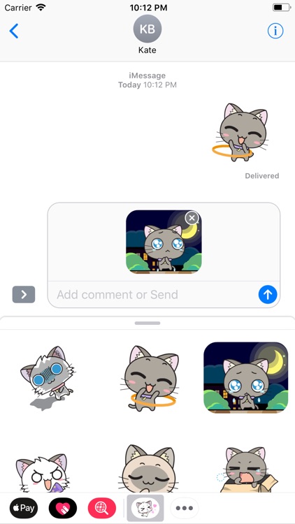 Kitty Cutie Style Stickers