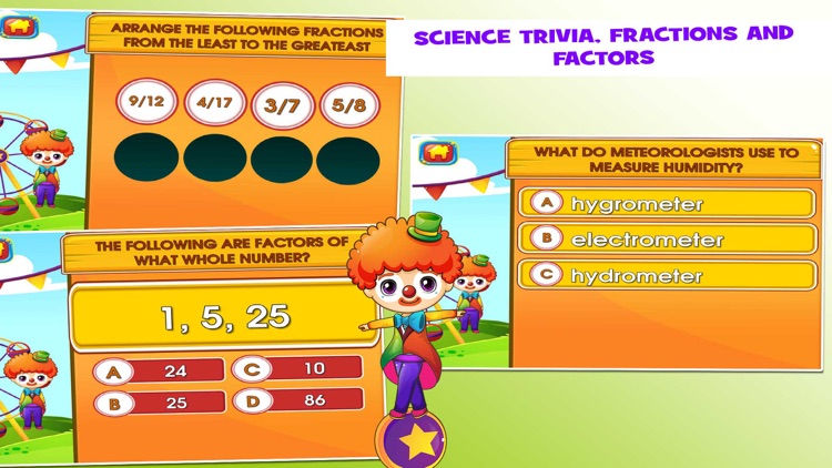 Circus Fourth Grade Games screenshot-4