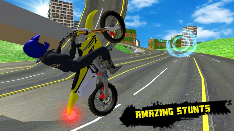 Turbo Bike Rider - Stunt Mania screenshot-4