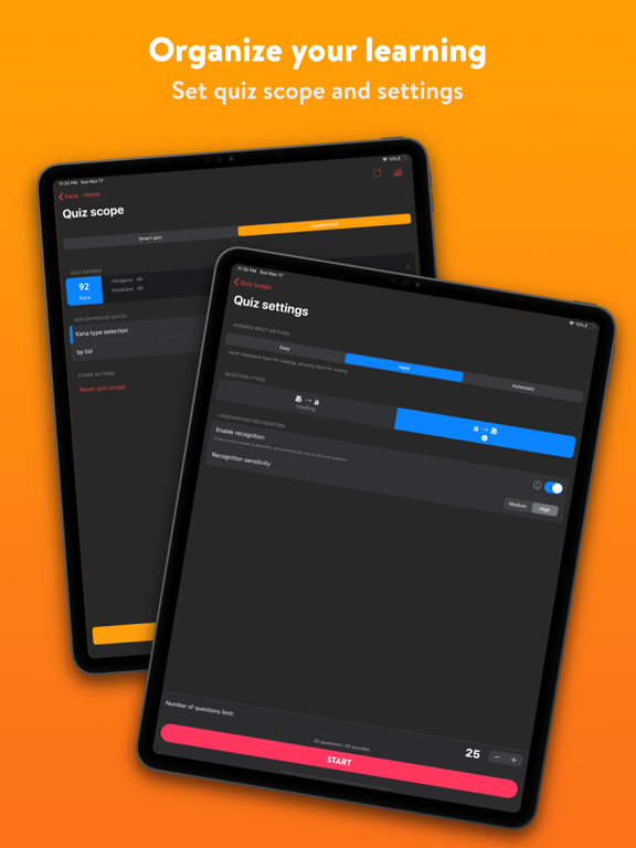 Kana - Hiragana and Katakana iPad screenshot 7 - Education app