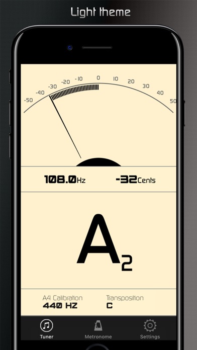 Chroma Tuner & Metronome Screenshot