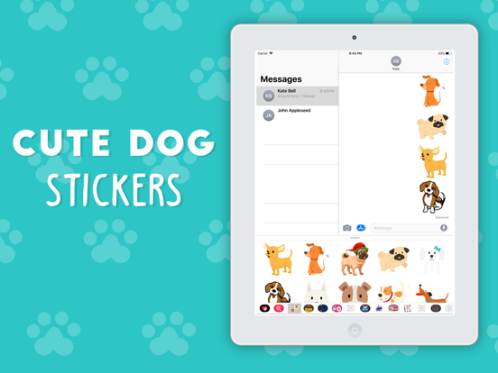 Screenshot #4 for Dogs Emojis