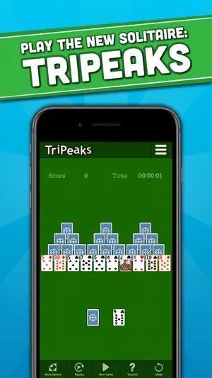 TriPeaks - Classic Solitaire screenshot 1