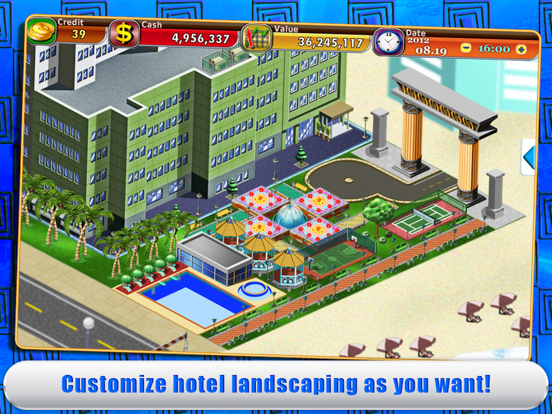 Hotel Tycoon 2 iPad app afbeelding 4