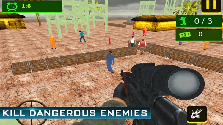Sniper Prison Shoot Mission