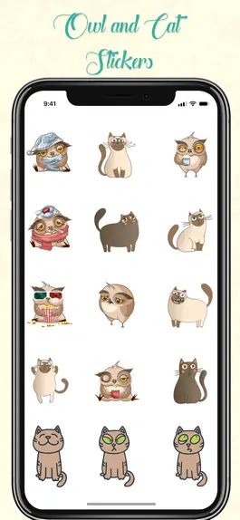 Game screenshot Cute Owl Stickers! apk