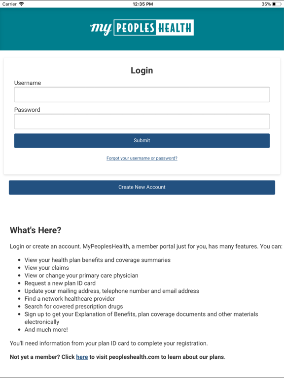 Screenshot #4 pour MyPeoplesHealth