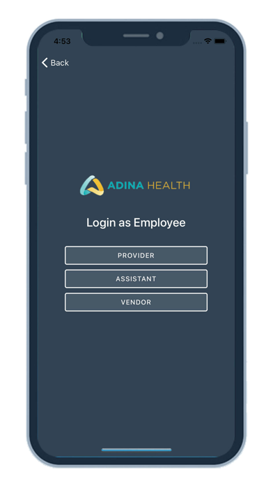 Adina Health Screenshot