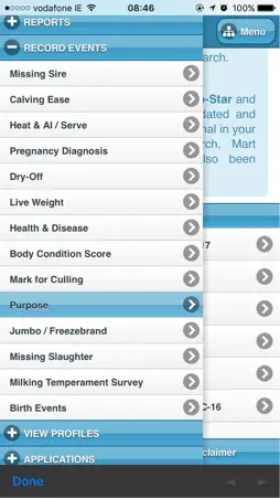 ICBF Web Application screenshot 1