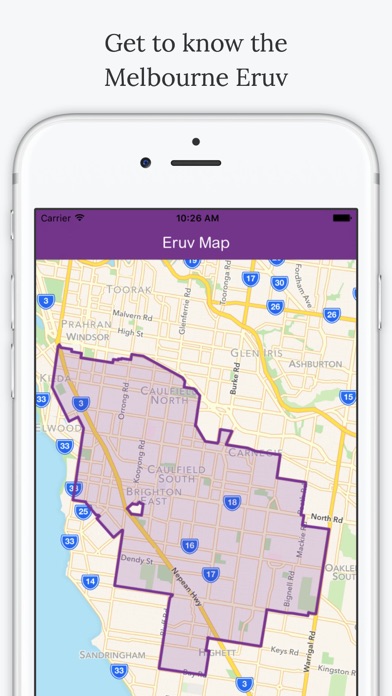 Melbourne Eruv Screenshot