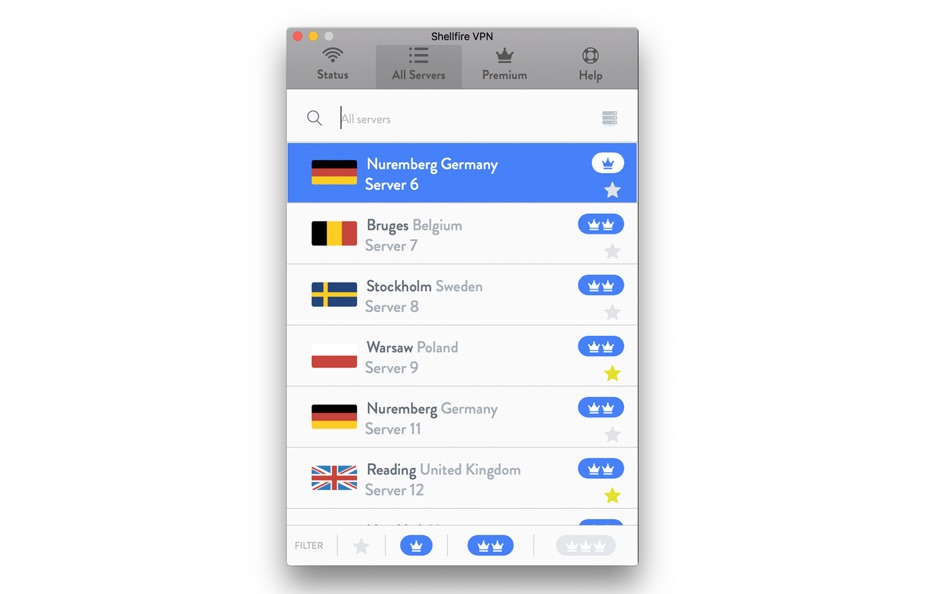 #2. Shellfire VPN (macOS) 由: Shellfire