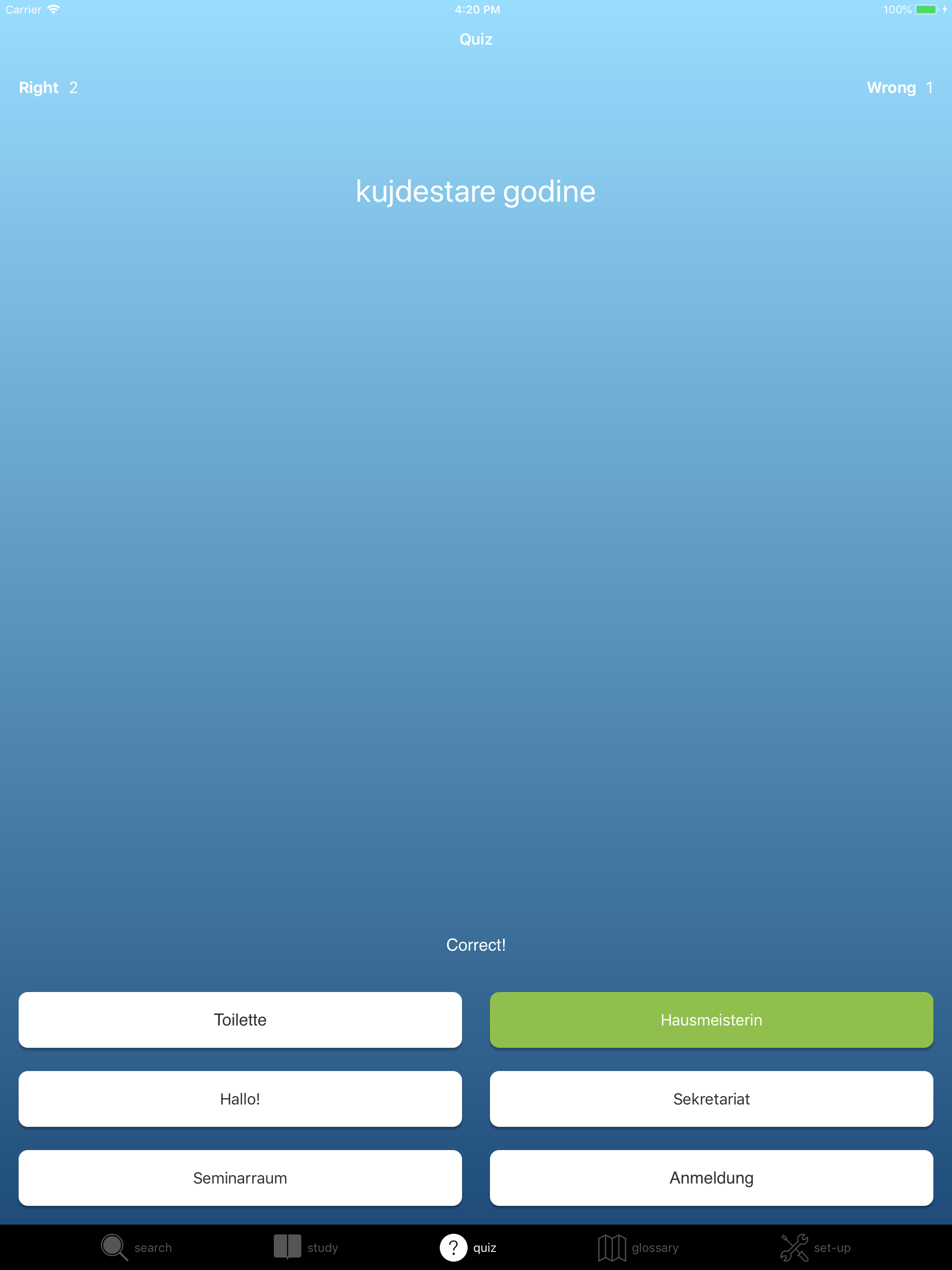 Albanisch Deutsch Vokabeln A1 screenshot 8