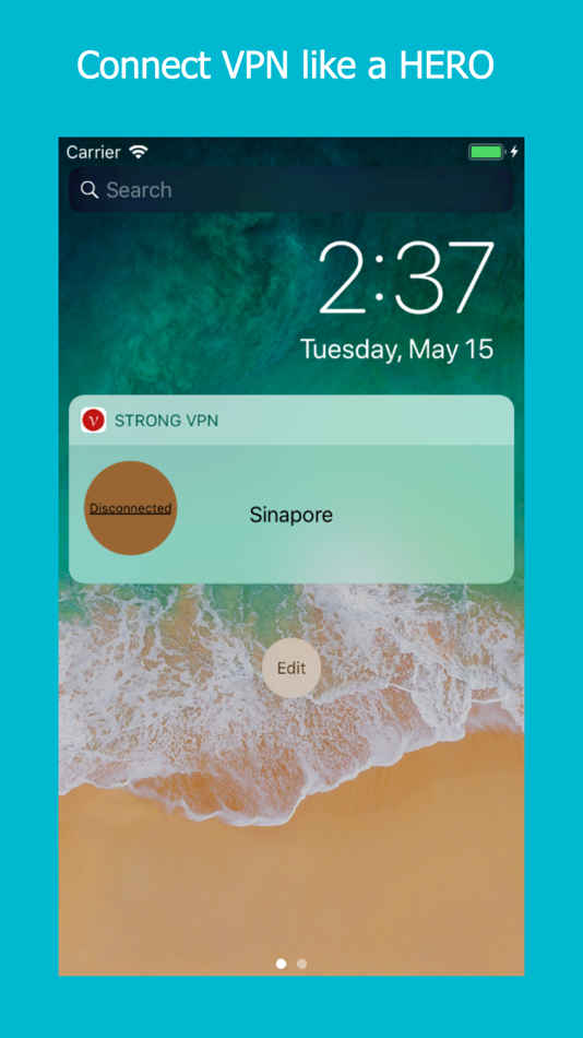 #2. Quicker VPN - securely surfing (iOS) By: Yiwu Madan Network Technology Co., Ltd.