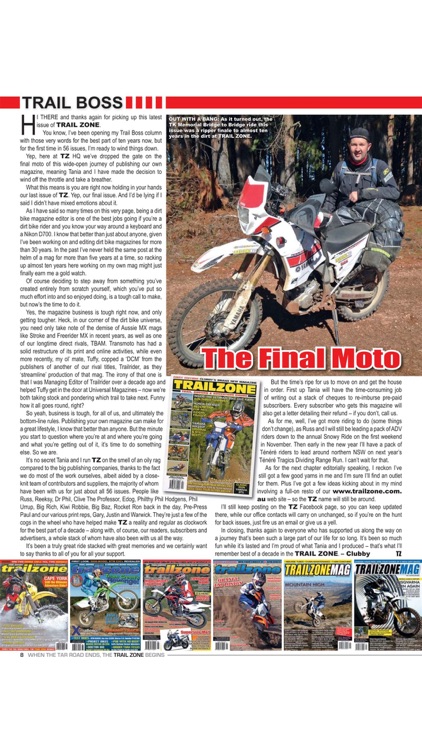 TrailZone Mag -When the tar road ends, the Trail Zone begins