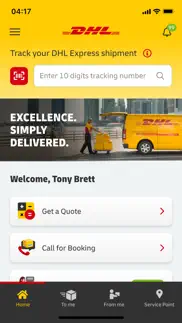 How to cancel & delete dhl express mobile app 4