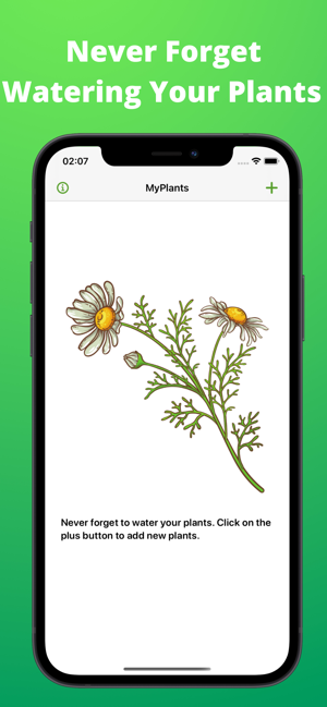 ‎House Plant Watering Reminder Screenshot