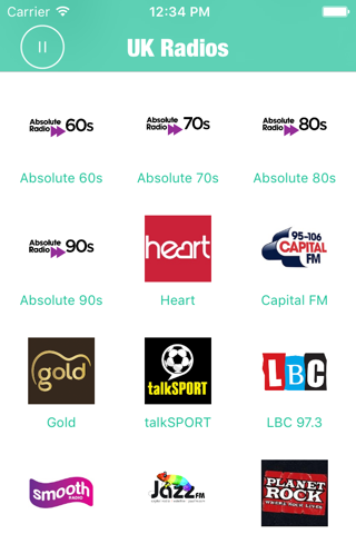Radios UK Pro British Radio FM screenshot 2