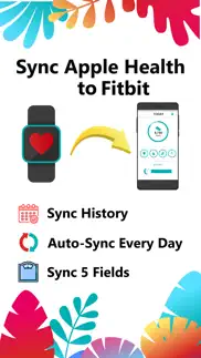 sync for apple health > fitbit iphone screenshot 1