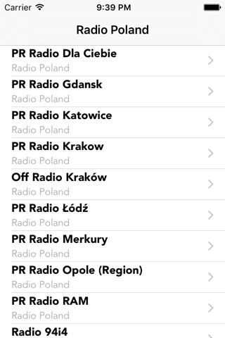 Radio Poland Online Stations screenshot 2