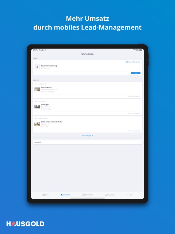 Screenshot #5 pour HAUSGOLD Connect