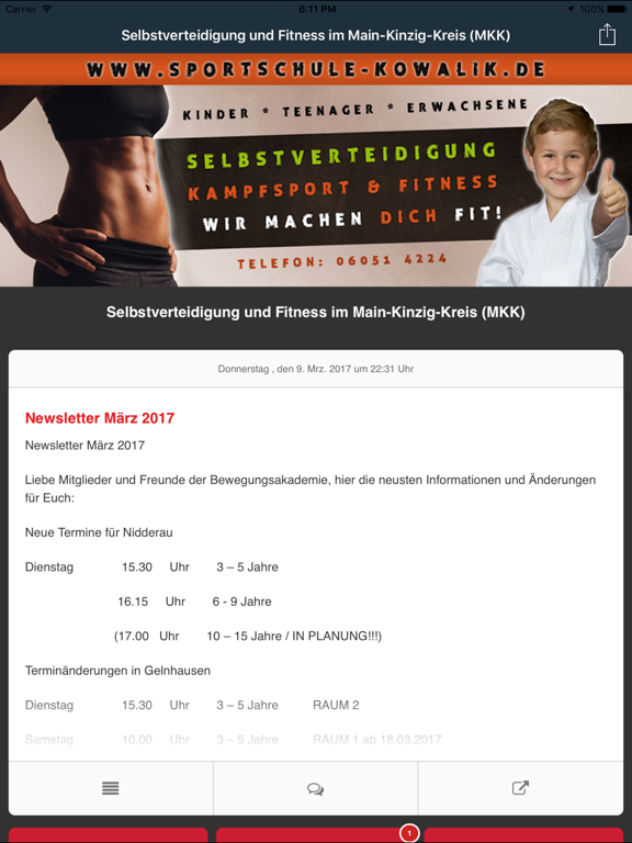 Screenshot #4 pour Bewegungsakademie Gelnhausen