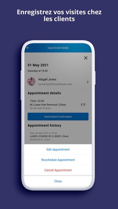 Screenshot #1 pour ClinicSoftware® Marketing CRM