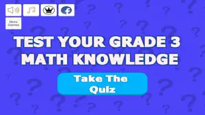 Grade 3 Math Trivia screenshot #1 for iPhone