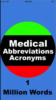 medical abbreviations acronyms iphone screenshot 1
