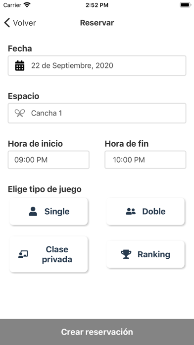 El club de la raqueta Screenshot