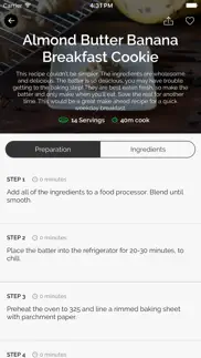 paleo recipe pro iphone screenshot 2