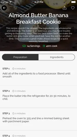 Game screenshot Paleo Recipe Pro apk