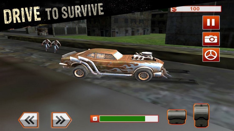 Crazy Dead Car: Zombie Kill