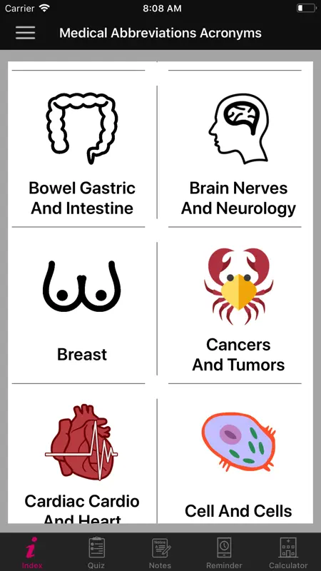 Medical Abbreviations Acronyms screenshot 3 of 10