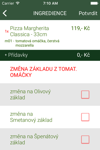 La strada food delivery screenshot 4