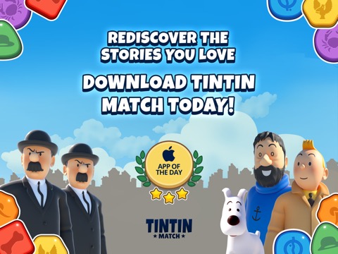 Tintin Match: The Puzzle Gameのおすすめ画像4