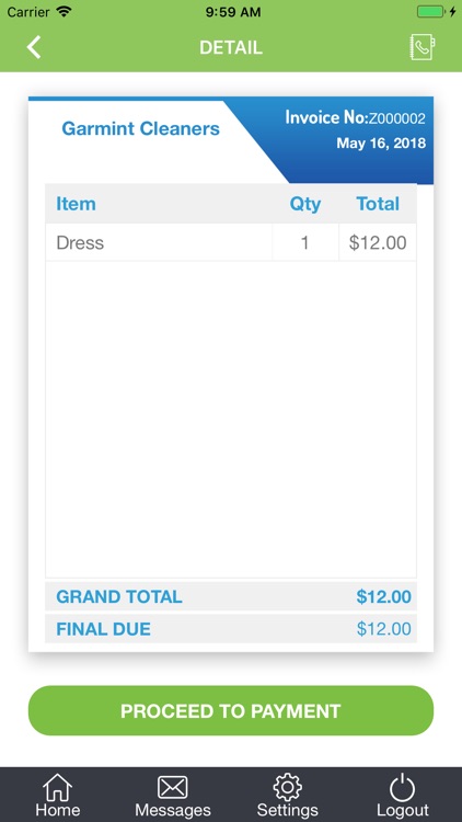 Garmint Cleaners screenshot-5