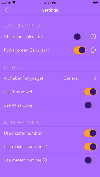 Pocket Numerology Pro Screenshot