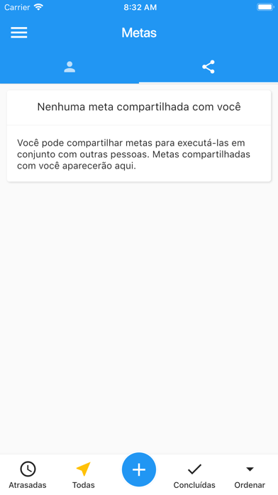Bússola de Metas Screenshot