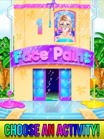 Face Paint & Make - Up Salon iPad screenshot